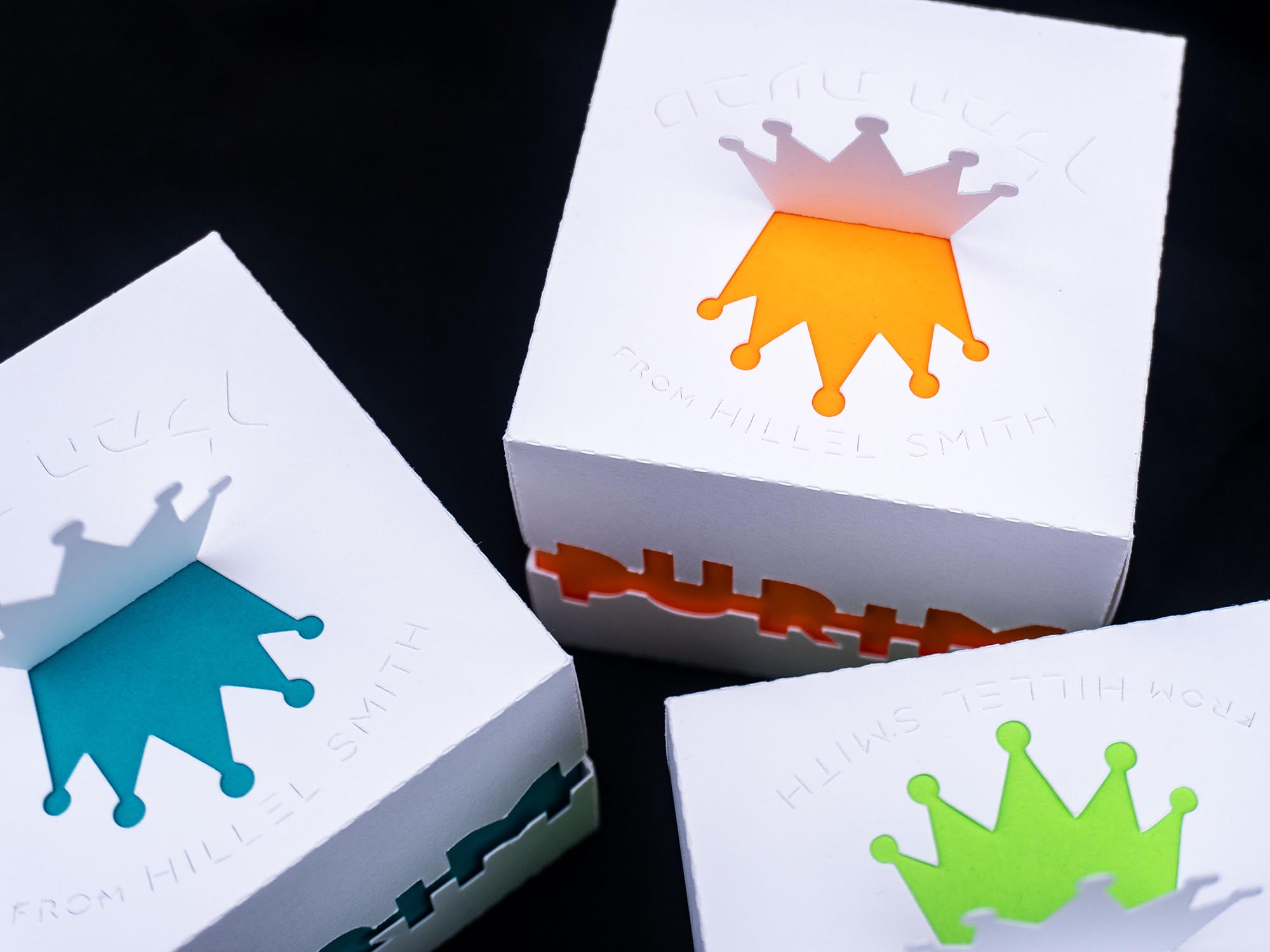purim ring boxes